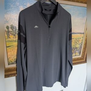 Radmor Gray Quarter-Zip Pullover
